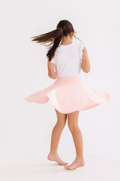 Peach Twirl Skort