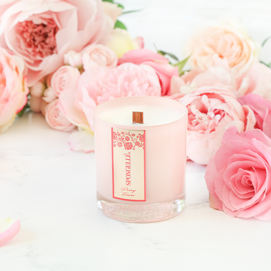 Peony Flower | Private Reserve Candle - Shaketea