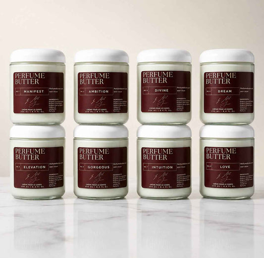 FULL Size Perfume Butter– Fragrance-Infused Hydrating Skin Moisturizer (8 Signature Scents)