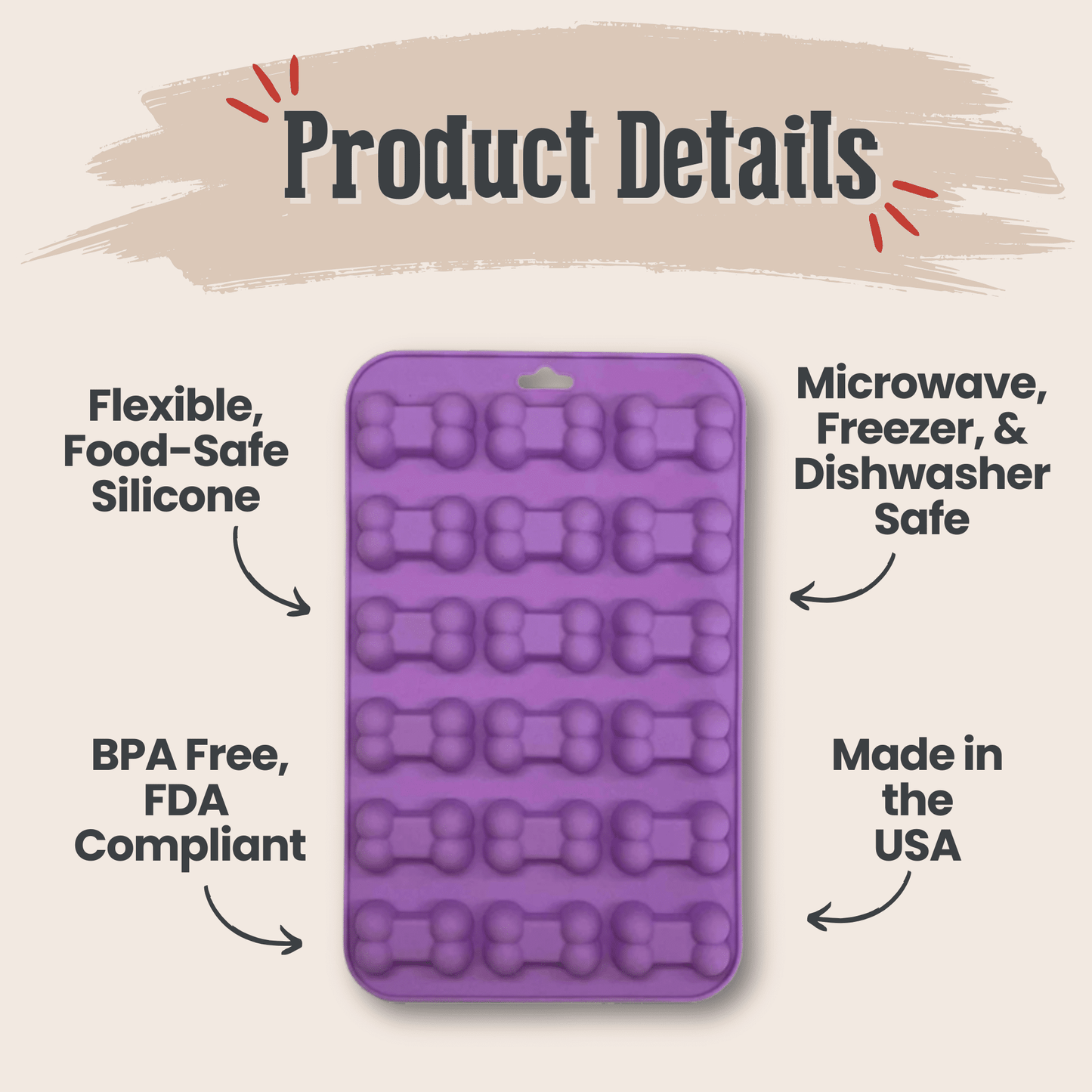 Pet Treat Molds - Shaketea