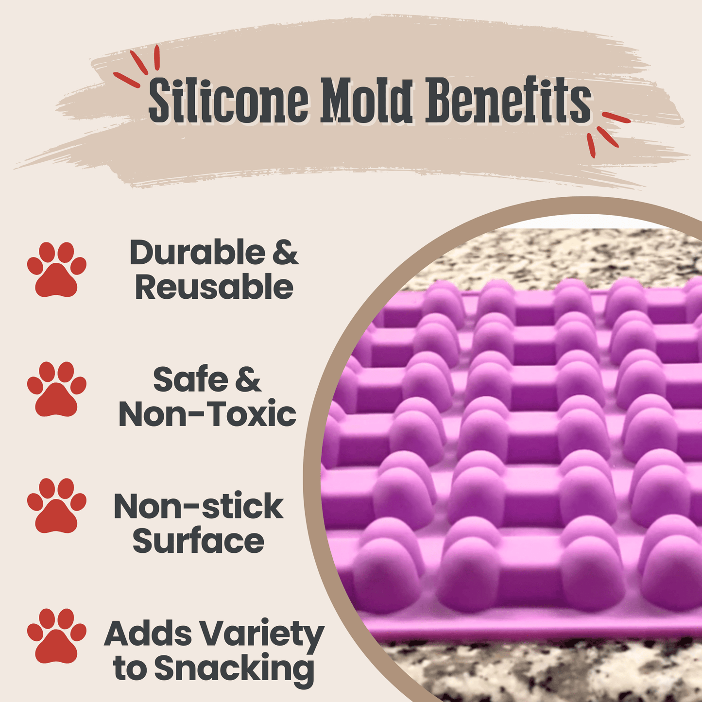 Pet Treat Molds - Shaketea