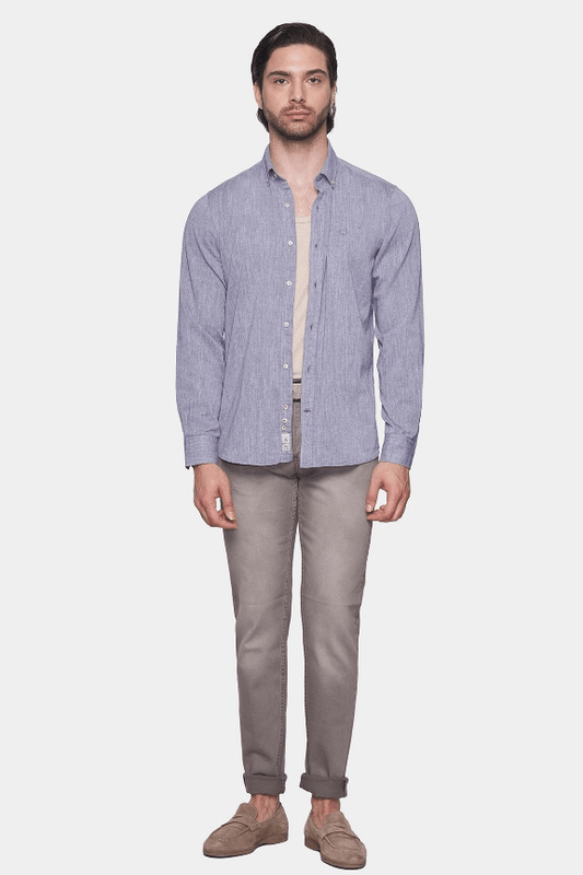 The Luxury Linen Shirt (Lavender) - Shaketea