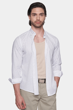 Premium Cotton dress shirt(polka dot)