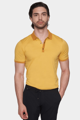 The Mercerized Cotton Polo (Nitro Yellow) - Shaketea