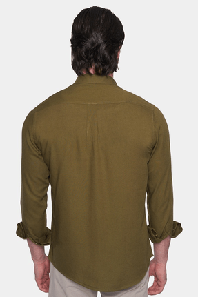 Premium Cotton Dress Shirt (Earth)