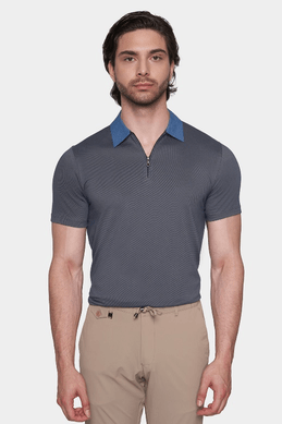 The Mercerized Polo (Nautical Blue) - Shaketea