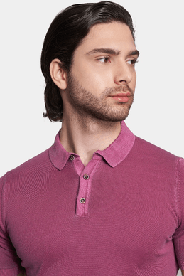 The Mercerized Cotton Polo (Fuschia) - Shaketea