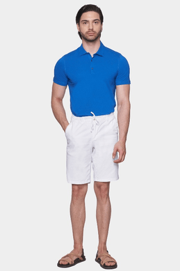 The Mercerized Cotton Polo(Royal Blue)