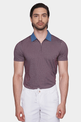 The Mercerized Cotton Polo (Taupe) - Shaketea