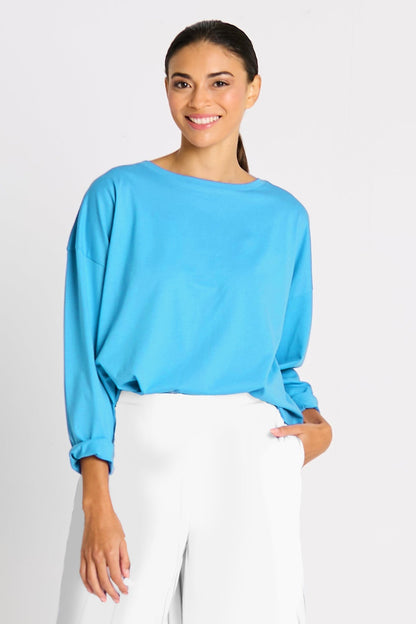 Pima Cotton Mini Luxury Boxy T-Shirt - Capri