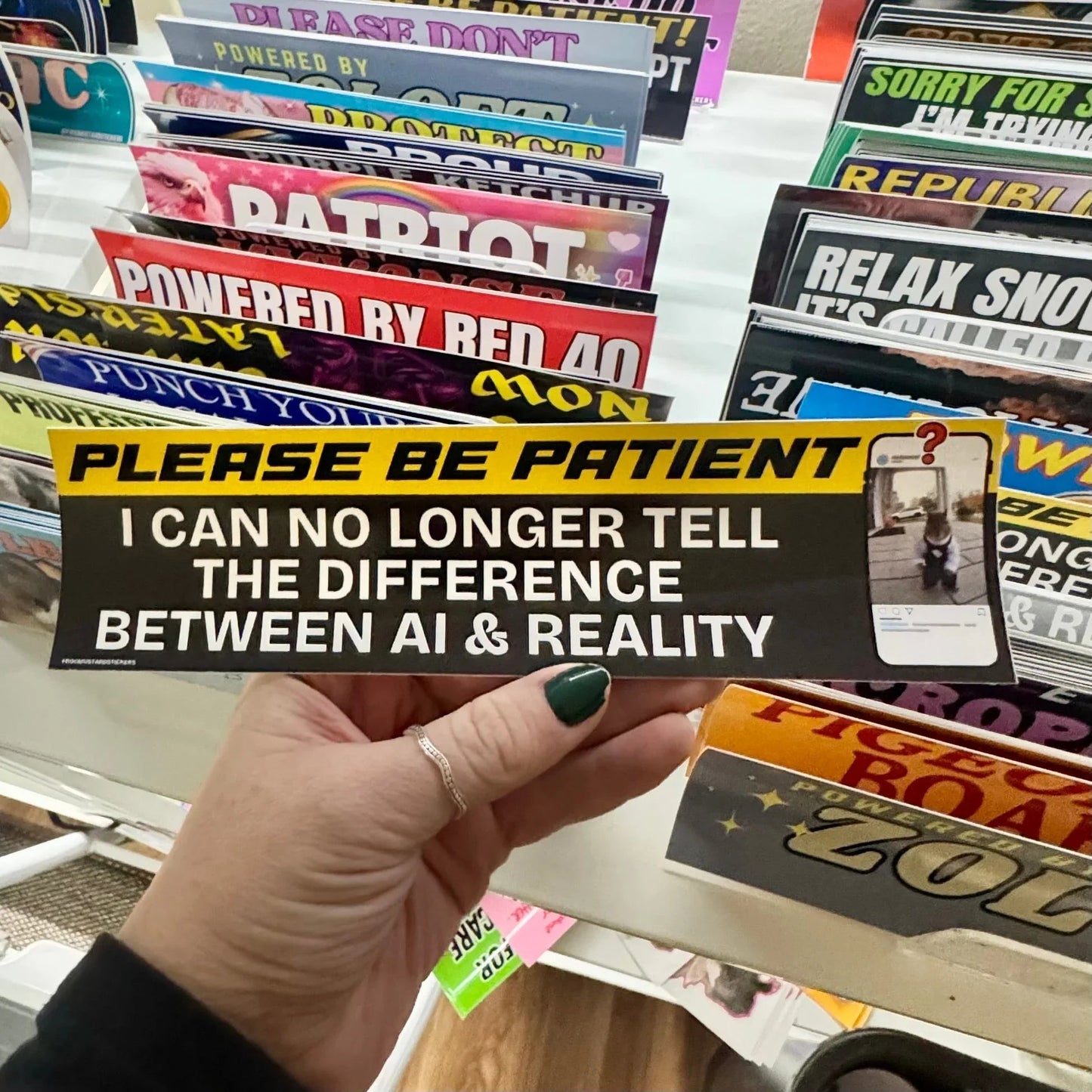Please Be Patient I Can No Longer Tell the Difference Between AI & Reality
