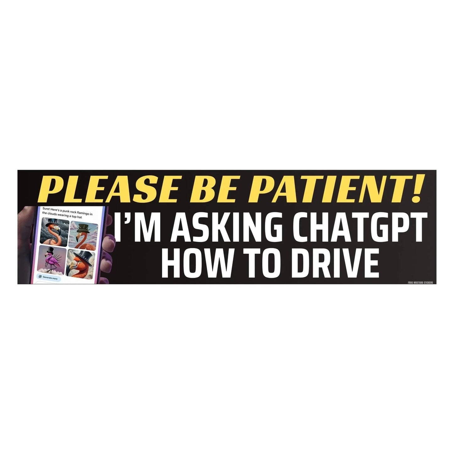 Please Be Patient! I'm Asking ChatGPT How to Drive
