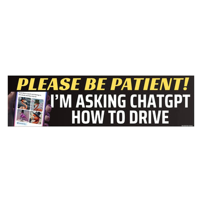 Please Be Patient! I'm Asking ChatGPT How to Drive