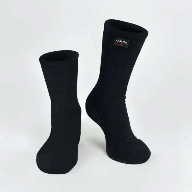 Polar Feet Fleece Socks - Black