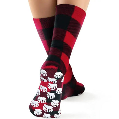 Polar Feet Fleece Socks - Lumberjack