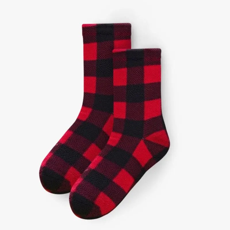 Polar Feet Fleece Socks - Lumberjack