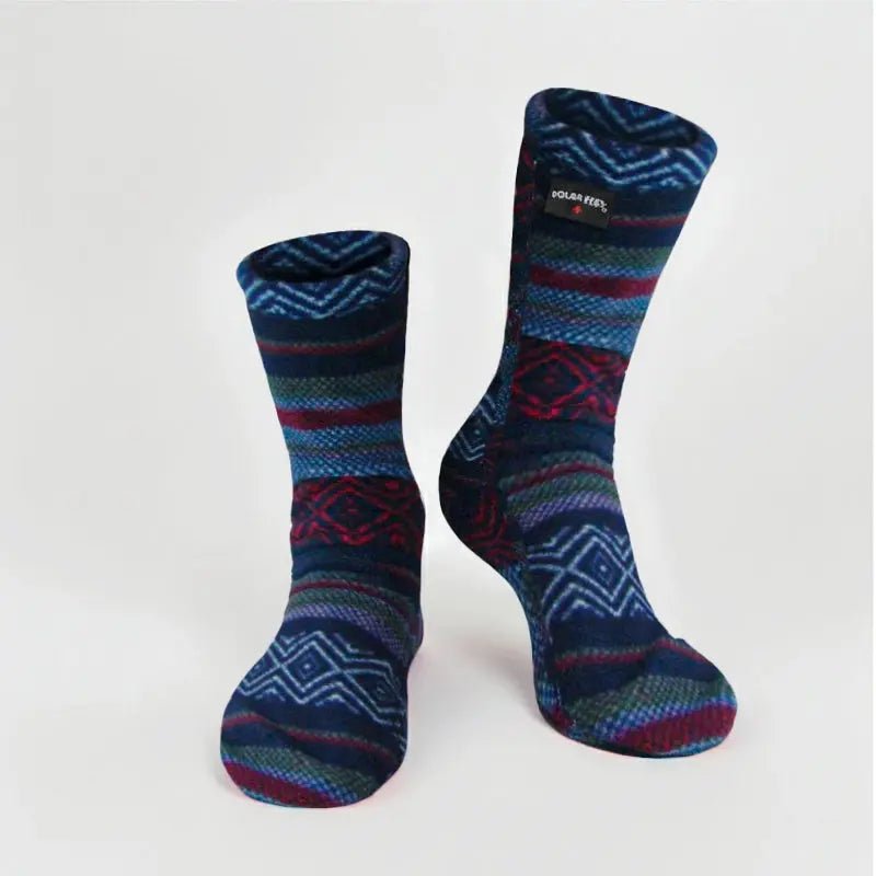 Polar Feet Fleece Socks - Nordic