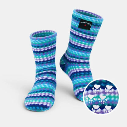 Polar Feet Fleece Socks - Ripple