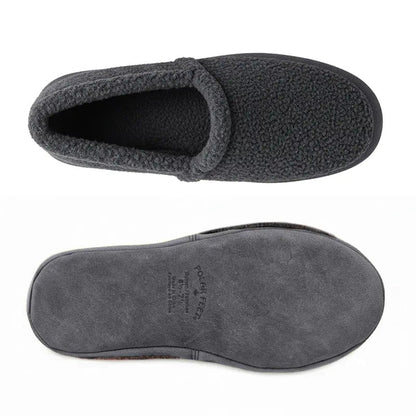 Polar Feet Men's Perfect Mocs - Grey Berber