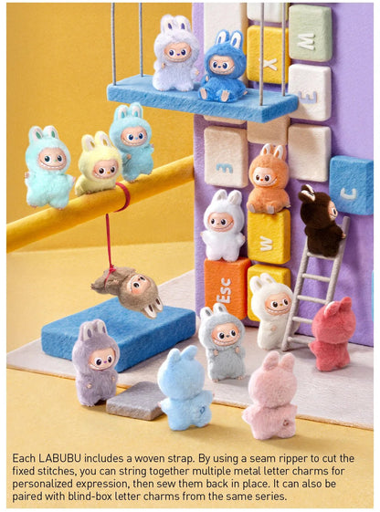 Pop Mart Labubu Pin for Love Series Blind Box (A-M) Yellow