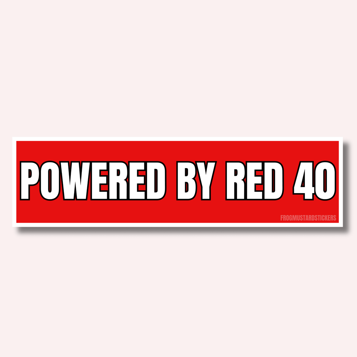 Powered by Red 40