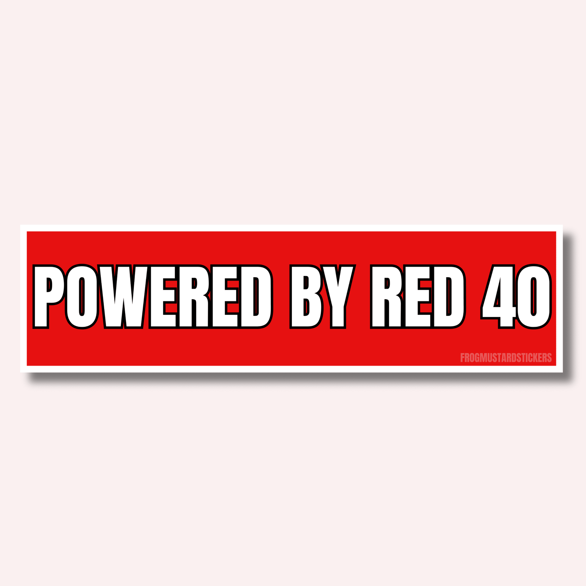 Powered by Red 40