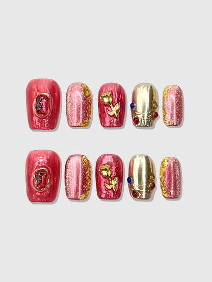 Pretty Guardian press on nails