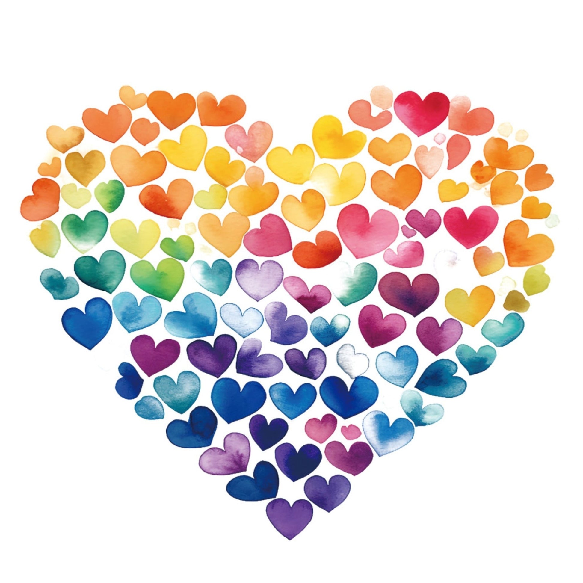 Rainbow Crush Full Sleeve Tattoo - Temporary Kids Tattoo Sleeve