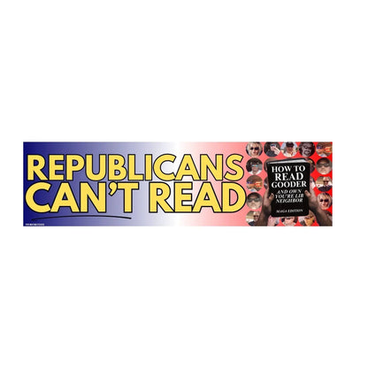 Republicans Can't Read