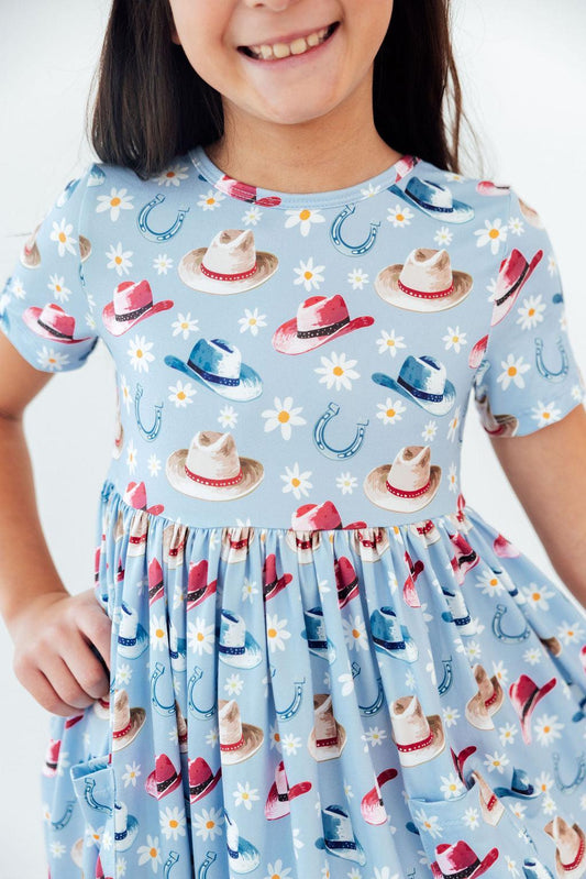 SALE Tip Your Hat S/S Pocket Twirl Dress