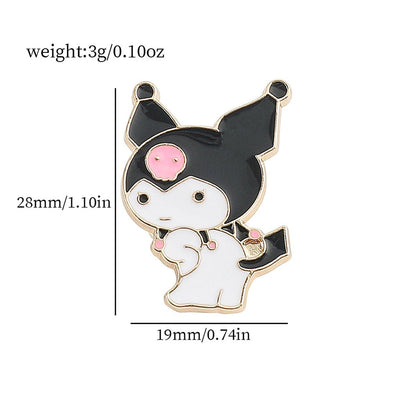 Sanrio Characters Enamel Pins - Hello Kitty, My Melody, Cinnamoroll, Kuromi