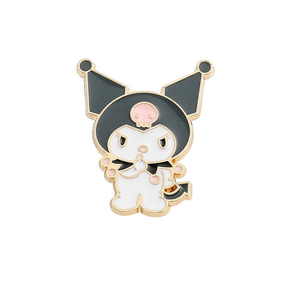 Sanrio Characters Enamel Pins - Hello Kitty, My Melody, Cinnamoroll, Kuromi