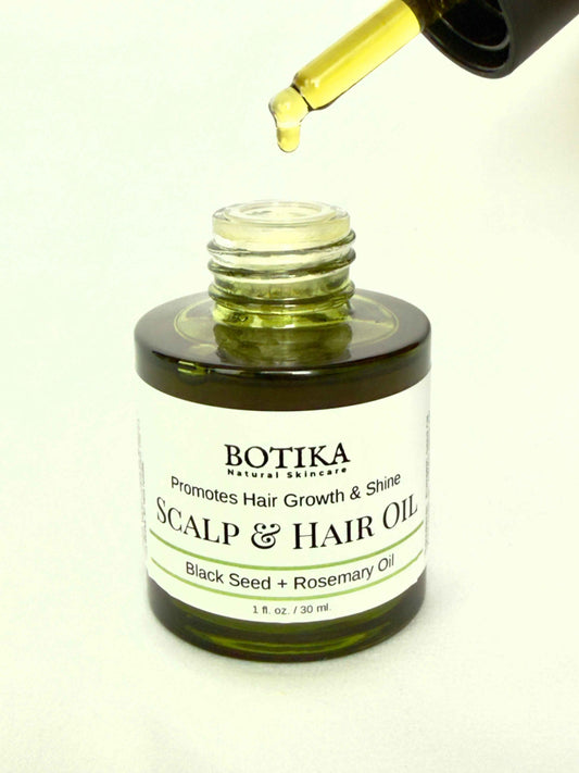 Scalp & Hair Growth Oil with Black Seed & Ashwagandha