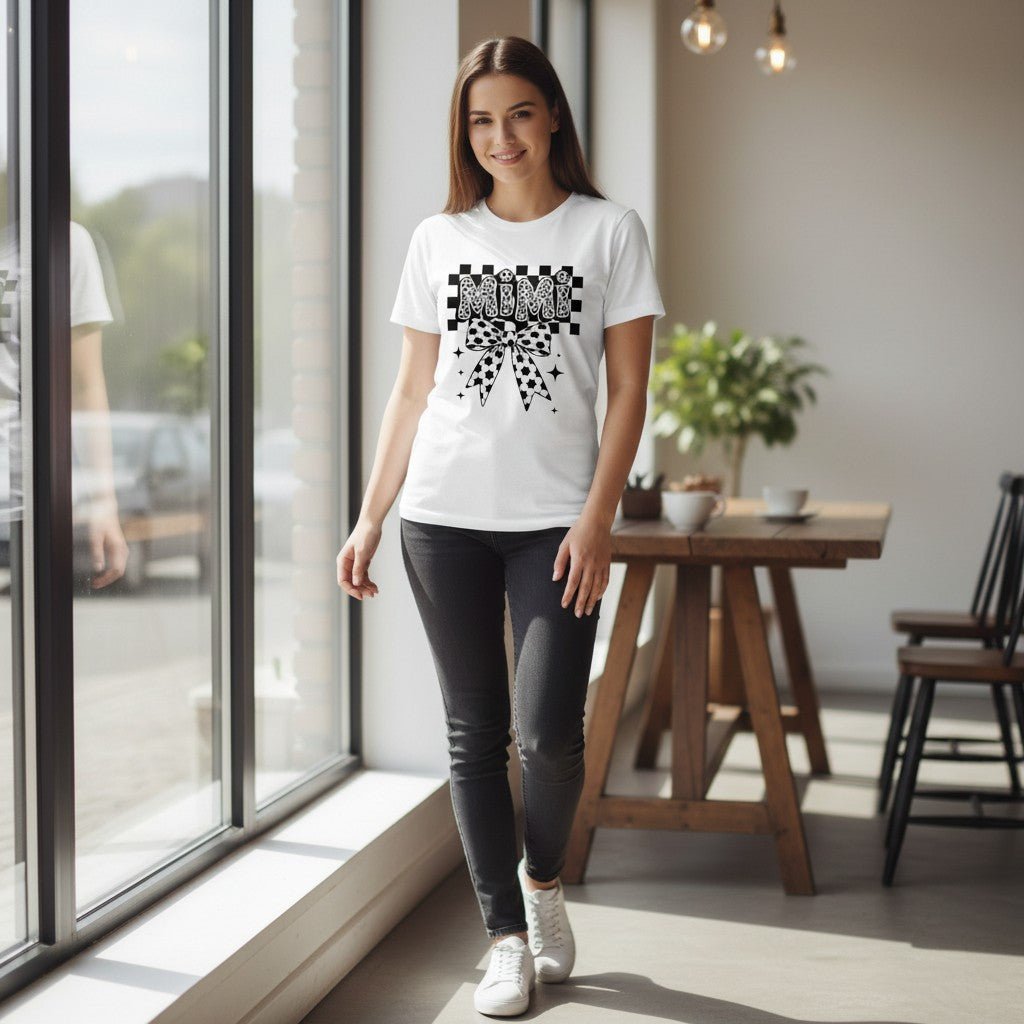 Soccer Mimi T-Shirt 100% Cotton Grandmother Mothers Day Gift