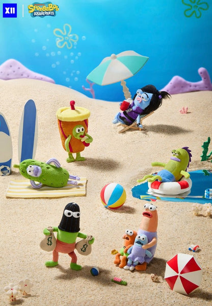SpongeBob SquarePants Bikini Bottom Residents Series Pendant Plush Blind Box