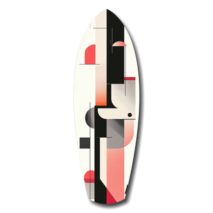 Modern Wave Harmony Glass Wall Art