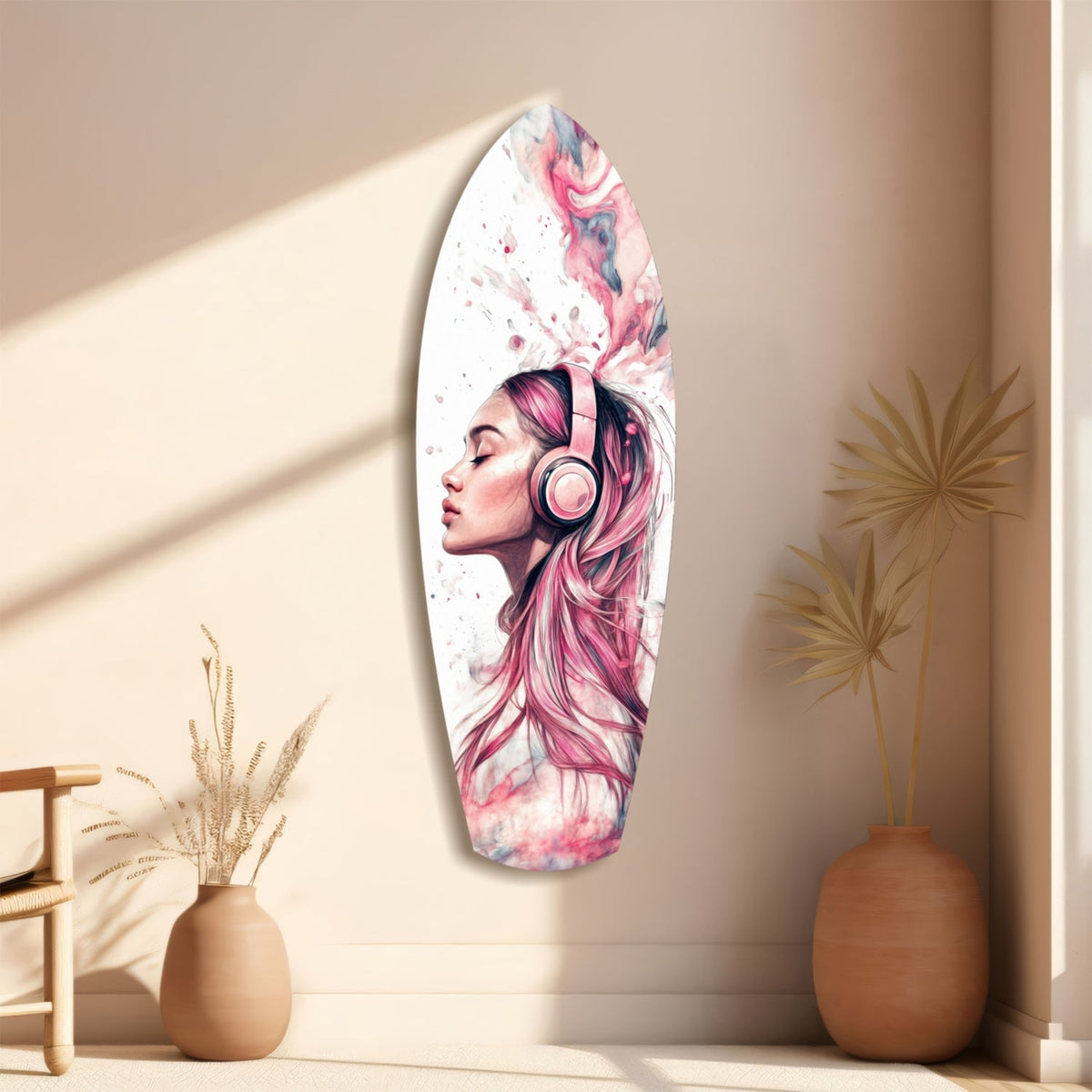 Dreamwave Beats Glass Wall Art