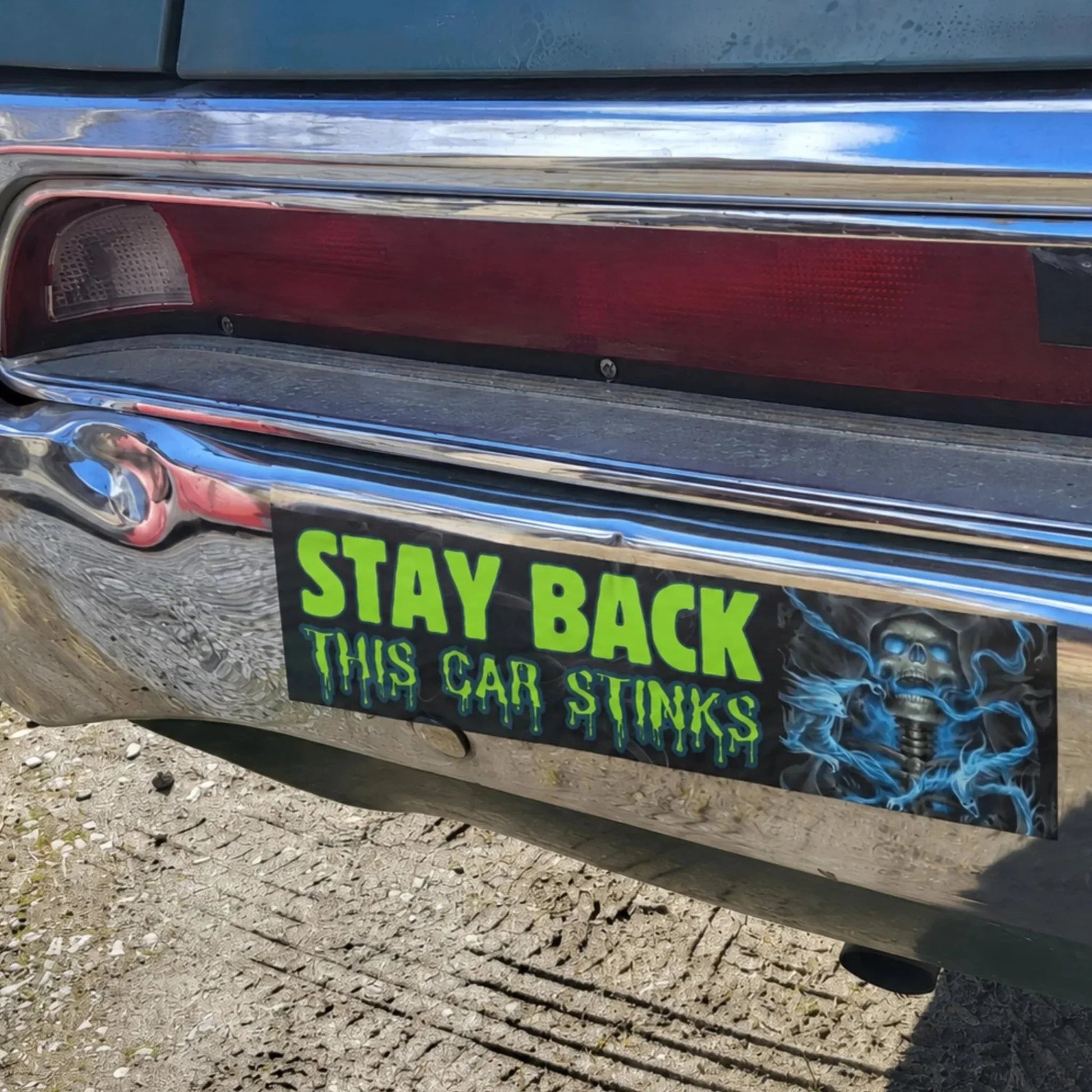 Stay Back, This Car Stinks