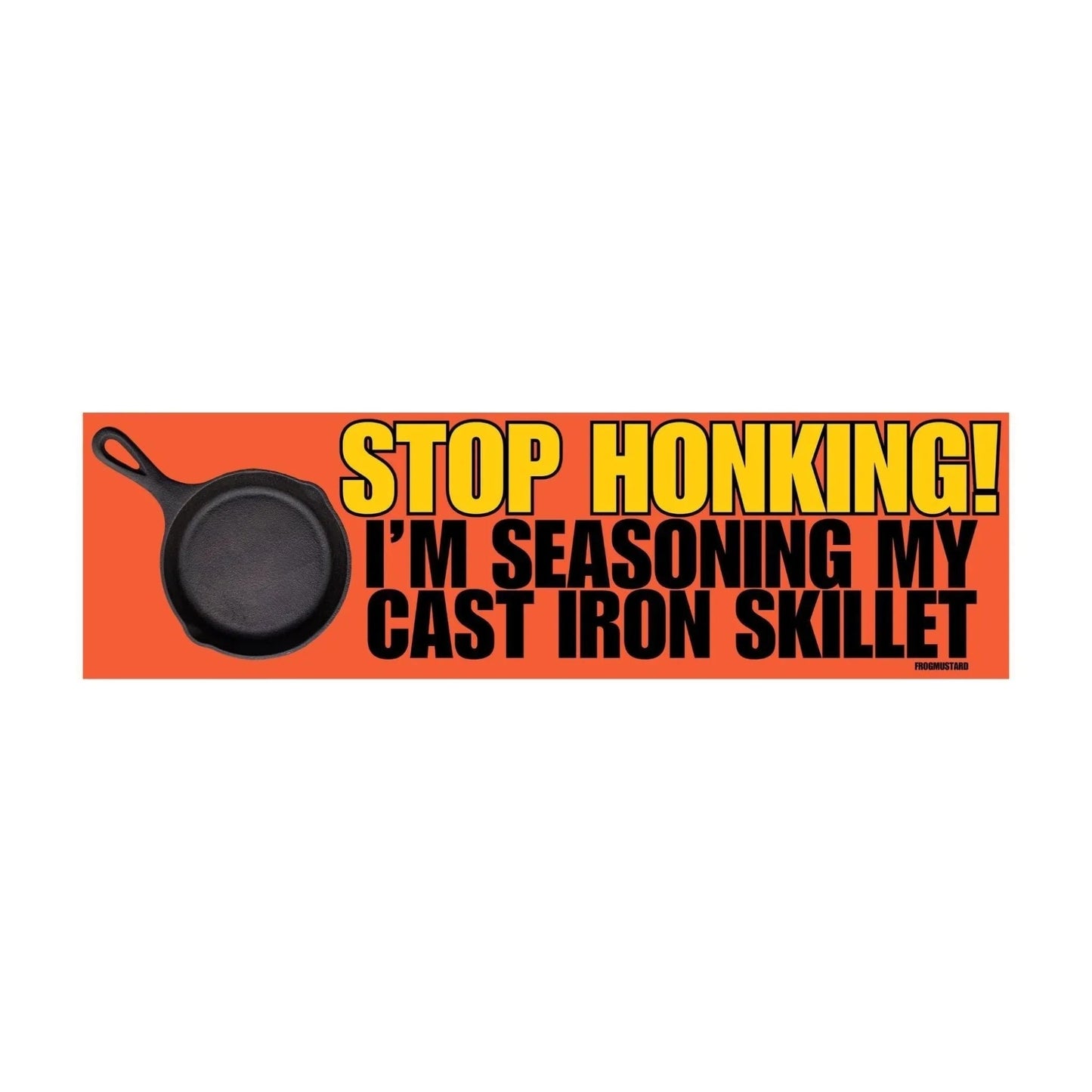Stop Honking! I'm Seasoning my Cast Iron Skillet