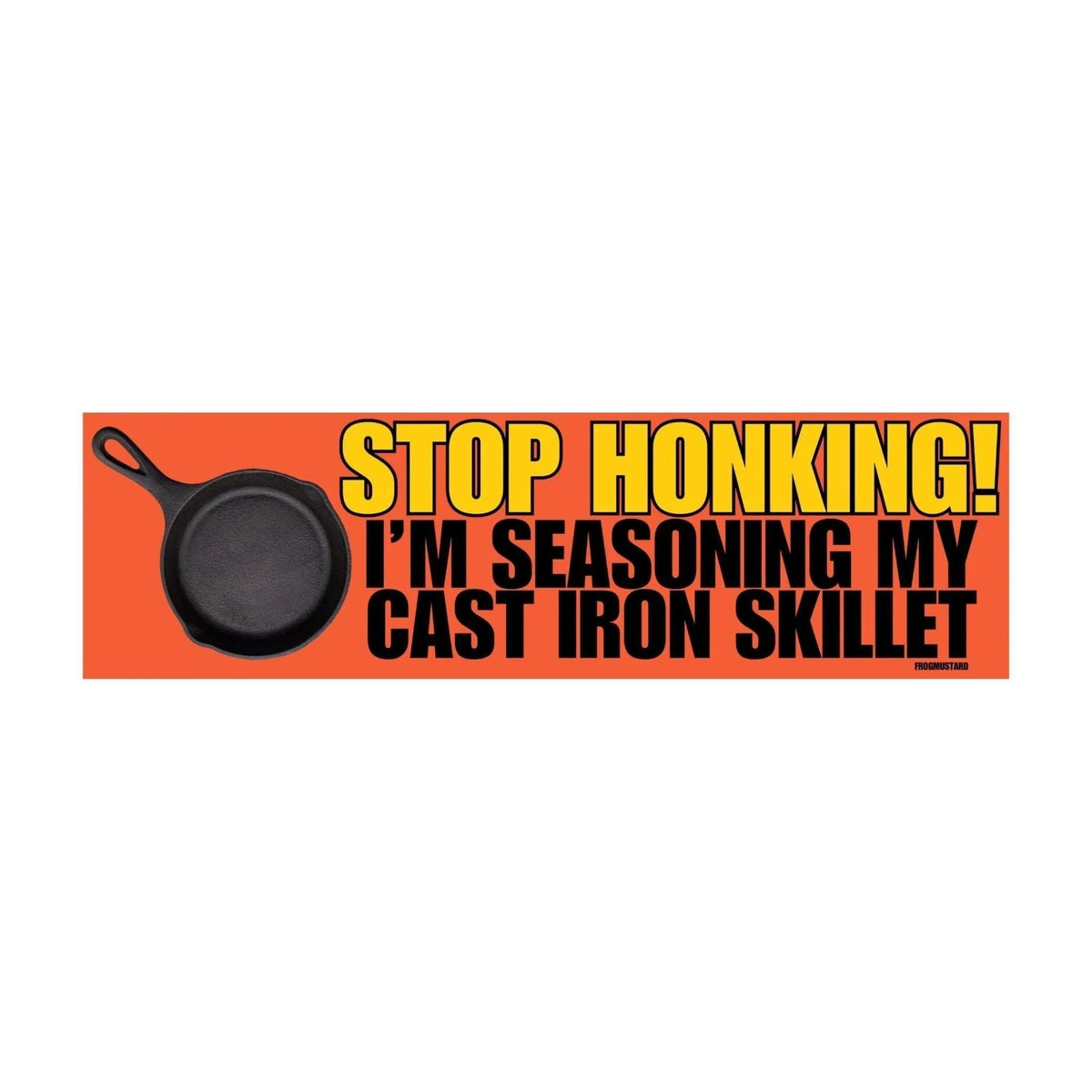 Stop Honking! I'm Seasoning my Cast Iron Skillet