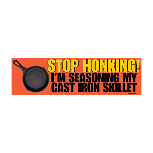 Stop Honking! I'm Seasoning my Cast Iron Skillet