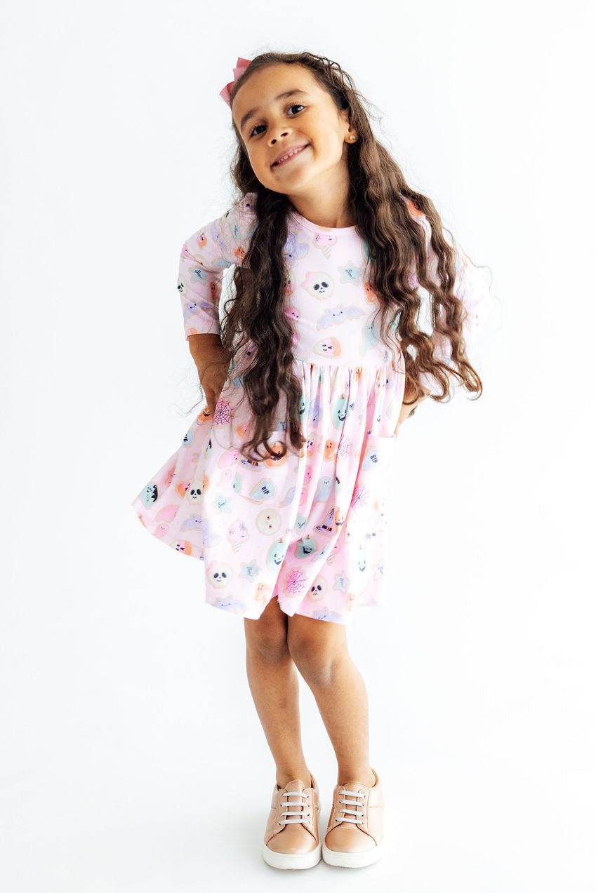 Sugar Rush L/S Pocket Twirl Dress