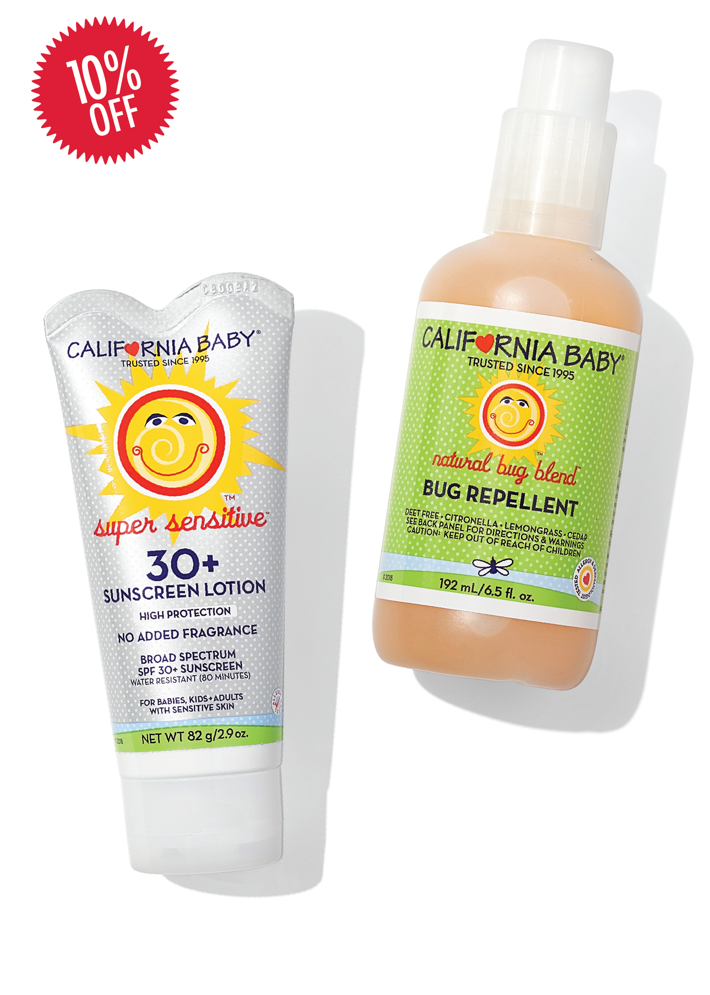 Unscented Sunscreen + Bug Spray Bundle - Shaketea
