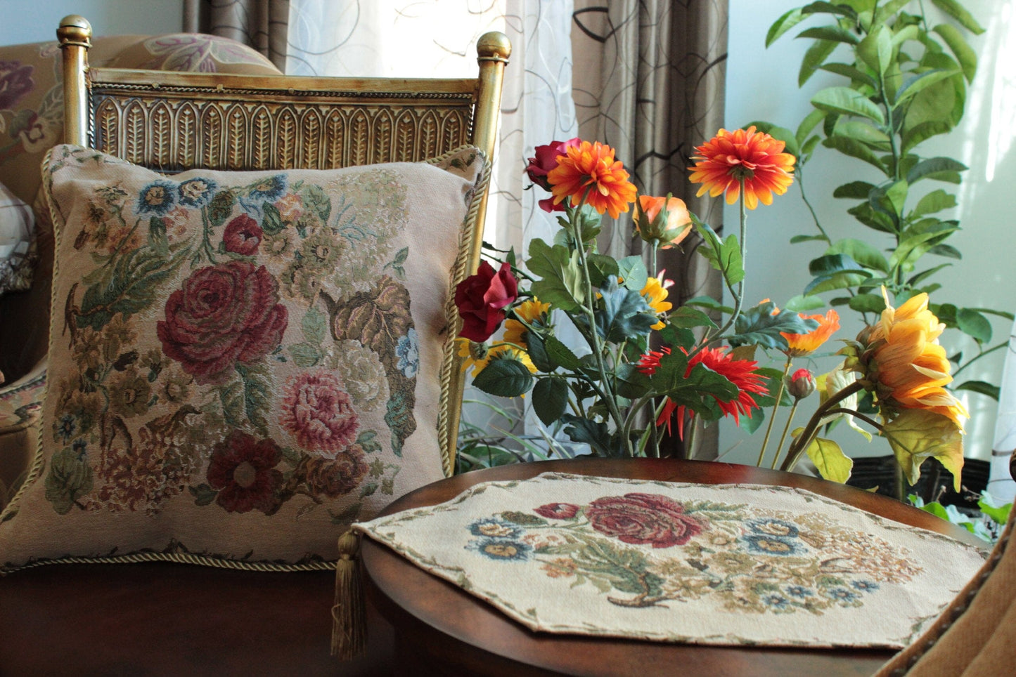 Tache Country Rustic Morning Meadow Placemat (3098)