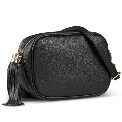 Italian Full-Grain Leather Crossbody Bag | Parma - Shaketea