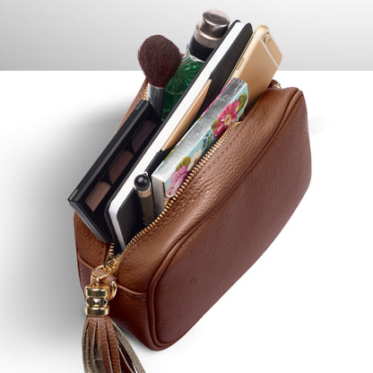 Italian Full-Grain Leather Crossbody Bag | Parma - Shaketea