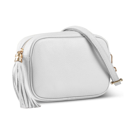 Italian Full-Grain Leather Crossbody Bag | Parma - Shaketea