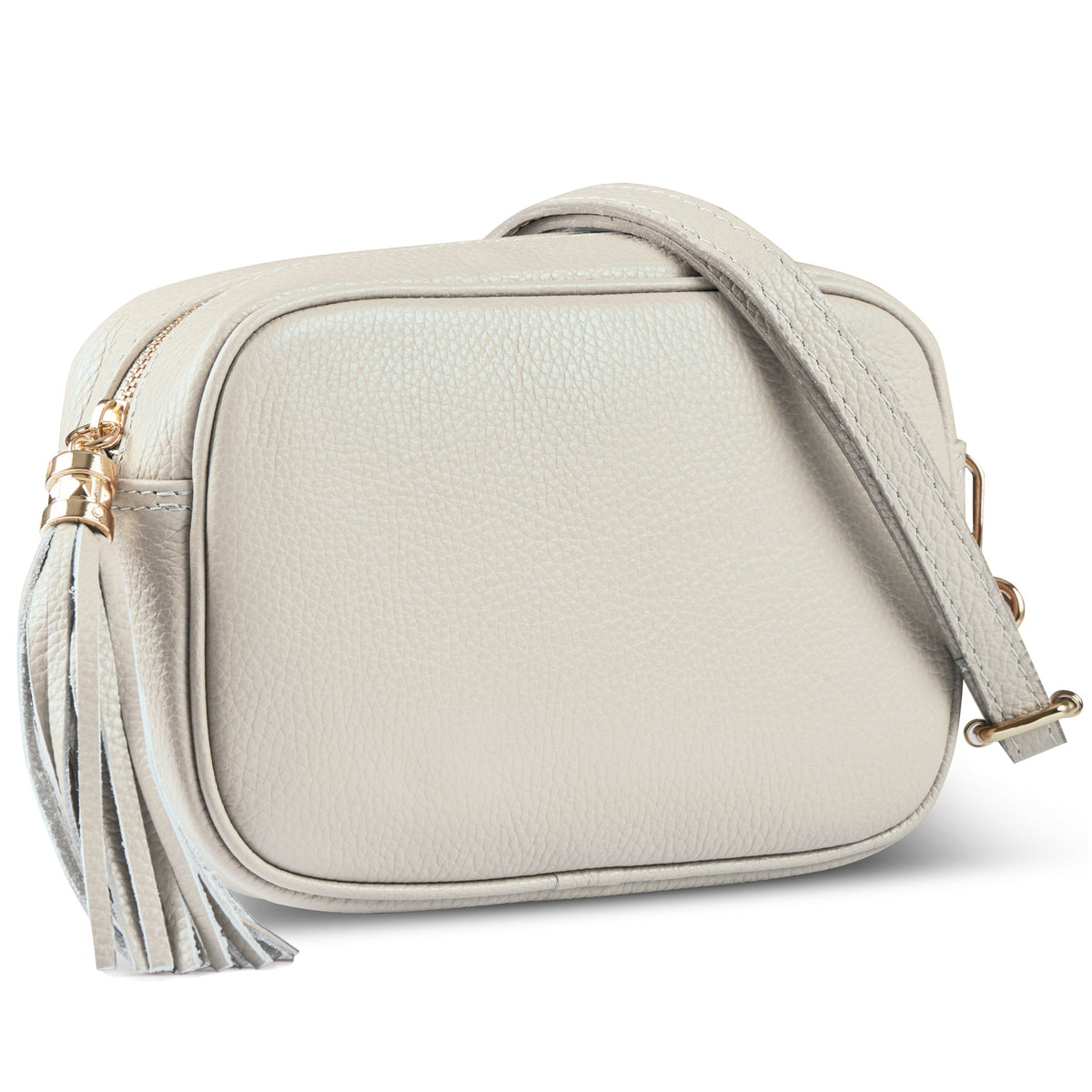 Italian Full-Grain Leather Crossbody Bag | Parma - Shaketea
