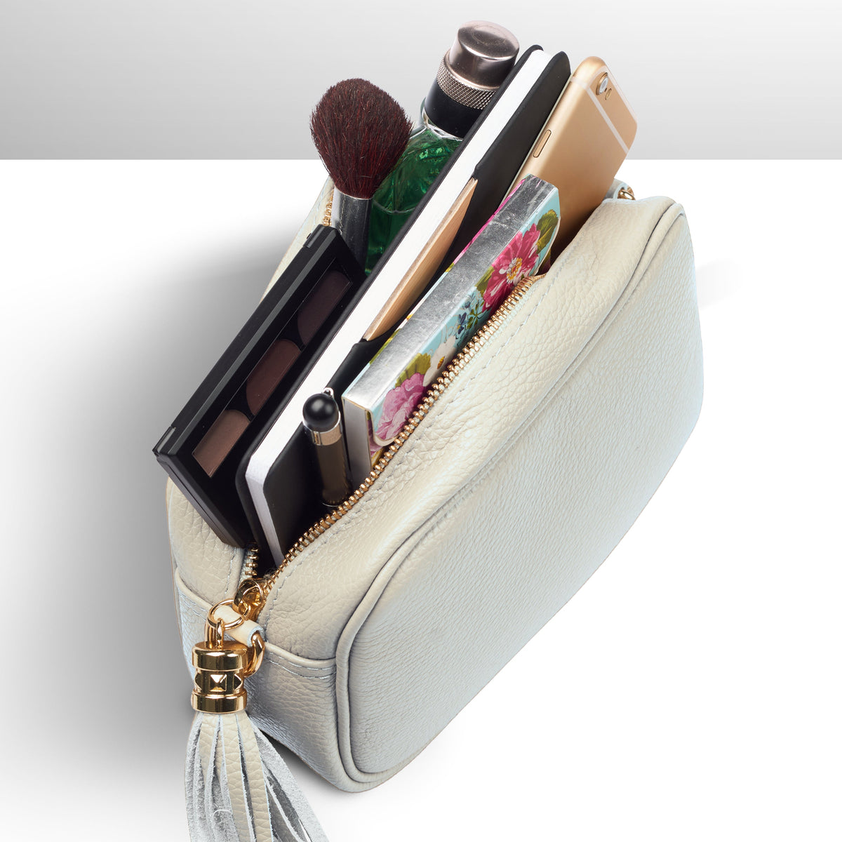 Italian Full-Grain Leather Crossbody Bag | Parma - Shaketea