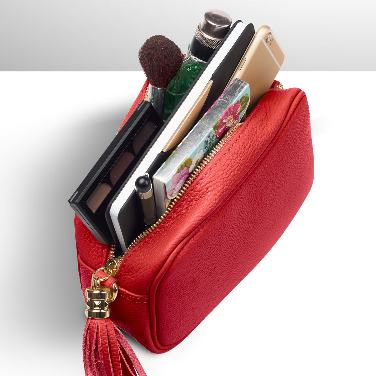 Italian Full-Grain Leather Crossbody Bag | Parma - Shaketea